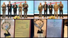 اهدای تندیس زرین و سیمین خدمات سبز کشور به شرکت بهره‌برداری مترو