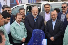 طرح تولید سنگ و فولاد هرمزگان به بهره برداری رسید