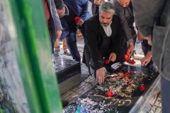 آیین تجدید میثاق مدیرعامل و کارکنان شرکت شهروند با آرمان‌های شهدای انقلاب اسلامی برگزار شد