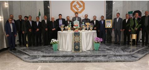 دیدار نوروزی مدیرعامل بانک توسعه صادرات ایران با همکاران