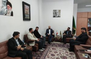 مدیر روابط عمومی شرکت فولاد خوزستان با معاون خدمات امور زائرین آستان قدس رضوی دیدار و گفتگو کرد