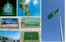 اهتزاز پرچم رضوی در محوطه برج میلاد/ میدان شهید طهرانی مقدم مزین به المان “یا ضامن آهو” شد