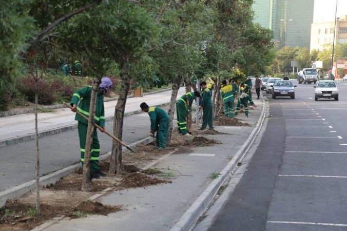 اجرای طرح “باغچه آراسته” در بزرگراه شهید همت