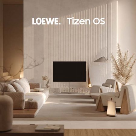 تلویزیون‌های لوکس برند Loewe به سیستم عامل تایزن سامسونگ مجهز می‌شوند