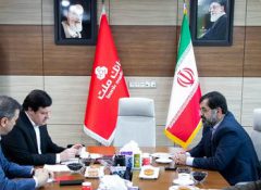 دیدار مدیرعامل بانک ملت و استاندار قم