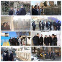 بازدید شهردار منطقه ۱۰ از پروژه های فعال و به اتمام رسیده سطح منطقه در روز یکشنبه مورخ ۲۵ آذر ماه.