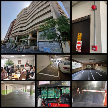 آغاز فعالیت پارکینگ طبقاتی خالقیان به مناسبت ایام الله دهه فجر