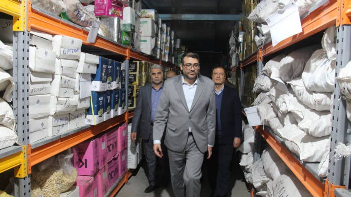 انبار مرکزی بوشهر مورد بازدید مدیرعامل اموال تملیکی قرار گرفت