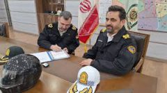 امضای میثاق نامه سفیران کلاه ایمنی