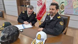 امضای میثاق نامه سفیران کلاه ایمنی