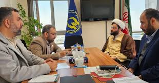 نشست سید محمد نقیب با حجت الاسلام متقی فر معاون امور فرهنگی کمیته امداد