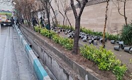 اجرای طرح ویژه بهسازی بزرگراه شهید مدرس جهت استقبال از بهار