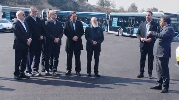 رونمایی از نخستین بسته حمل و نقل عمومی برقی تهران با حضور پزشکیان