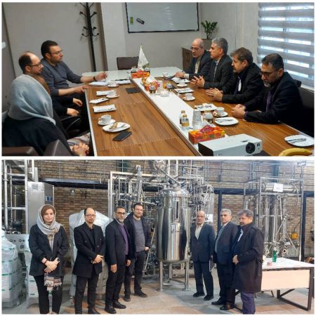بازدید از طرح تسهیلاتی شرکت تولیدی و دانش بنیان تجهیزات دارویی آراکو