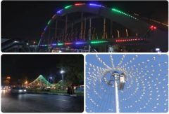 منطقه ۴ در آستانه بهار ۱۴۰۴چهره‌ای نورانی به خود می‌گیرد / تحول بصری معابر و میادین منطقه ۴ با نورپردازی های جدید نوروزی