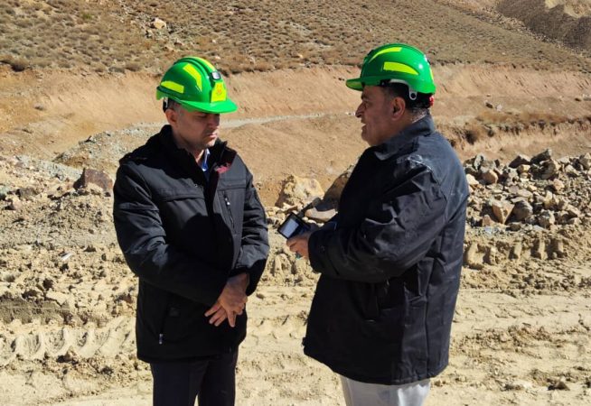 بازدید مدیرعامل شرکت ملی مس از مجتمع مس دره‌آلو در آستانه تحویل سال نو