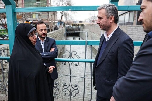 بازدید رئیس کمیته اجتماعی شورای شهر تهران از پروژه‌ها و مراکز فرهنگی منطقه ۵