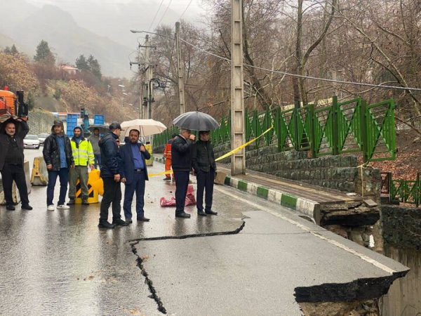 رفع خطر فوری فروریزش کانال گلابدره و ایمن‌سازی خیابان شکیبایی