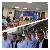 برگزاری جلسه فوق العاده بررسی وضعیت پایانه ها و مخازن پتروشیمی در عسلویه با حضور معاون وزیر نفت