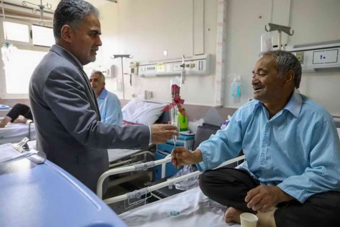 بازدید رئیس هیأت‌مدیره بانک توسعه تعاون از مراکز درمانی و صنعتی استان مرکزی به مناسبت هفته کار و کارگر