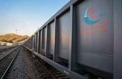 ثبت رکورد بی‌سابقه با حمل ریلی ۱۵۳ هزار تُن کالا در یک ماه