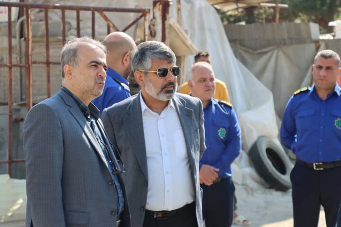 بازدید شهردار منطقه ۴ تهران از حریم و پروژه‌های منطقه