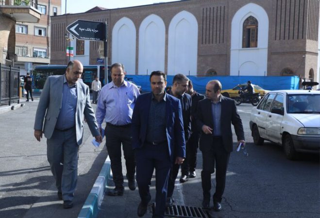 بازدید از طرح ۳۶۰ درجه عمرانی ناحیه یک منطقه ۱۲