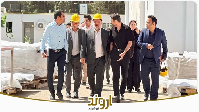 بازدید کارگروه الکترولایزر واحد کلرآلکالی (CA) پتروشیمی اروند از شرکت آتیه پردازان ظهور شریف با هدف ارتقای کیفیت تولیدات داخلی