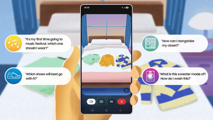 به‌روزرسانی Gemini Live ارتباط زنده با هوش مصنوعی را به گلکسی‌های S25 سامسونگ می‌آورد