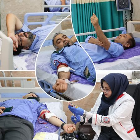 اهدای خون راهی برای پیوند کارکنان مجتمع پتروشیمی شهید تندگویان با جامعه