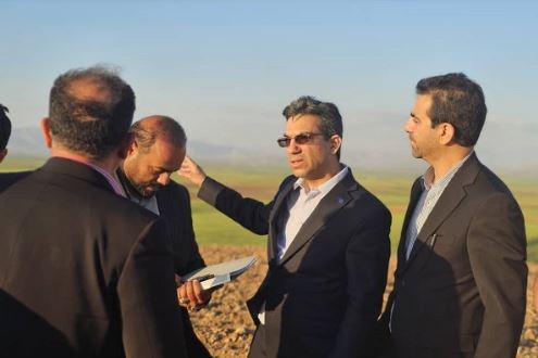 بازدید معاون برنامه‌ریزی و سرمایه‌گذاری شستا از پروژه‌های استان کرمانشاه