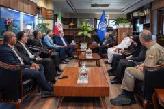 امضای تفاهم نامه تداوم سرویس‌های منظم حمل کانتینری بین کشتیرانی و بندر چابهار/ جابه‌جایی ۸۸ هزار تی ای یو در بندر چابهار در سال ۱۴۰۳