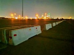 تفکیک پارکینگ استان ها با نصب ۱۷۰۴ متر نیوجرسی به منظور ساماندهی ترافیکی مراسم ارتحال بنیانگذار انقلاب