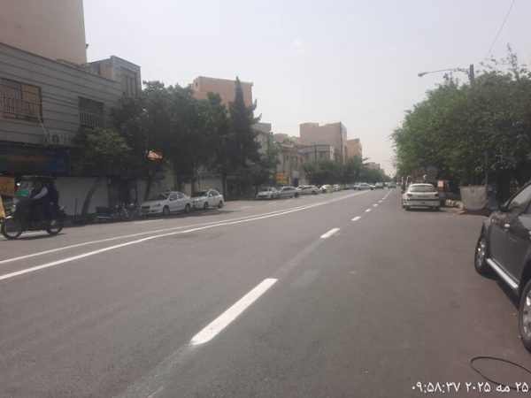 بیش از ۶ کیلومتر عملیات خط‌کشی محوری در خیابان بهمنیار اجرایی شد