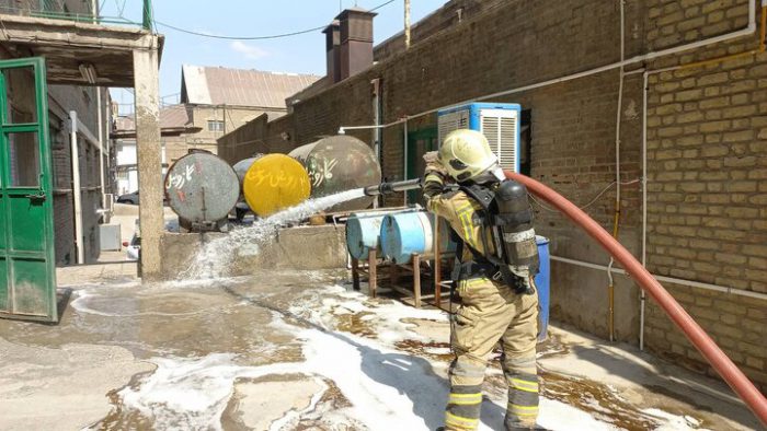 برگزاری تمرین عملیاتی انفجار، آتش‌سوزی و تخلیه اضطراری در کارخانه آرد ایران در منطقه ۲۰