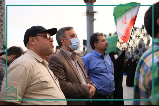 میدان آیینی امام حسین(ع) میزبان عزاداران شهدای خدمت