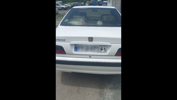 توقیف خودروی پژو پارس با خلافی ۱۹۶ میلیون ریالی در کامیاران