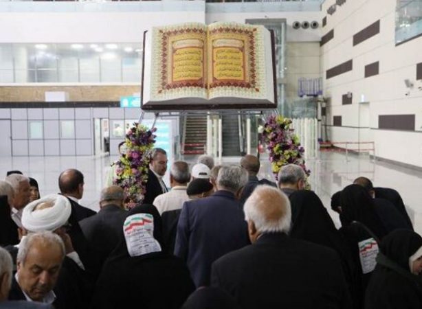 نخستین کاروان حج تمتع ۱۴۰۴ از ترمینال «سلام» راهی سرزمین وحی شد/ دستور وزیر راه و شهرسازی برای بسیج امکانات برای عملیات حج تمتع ۱۴۰۴