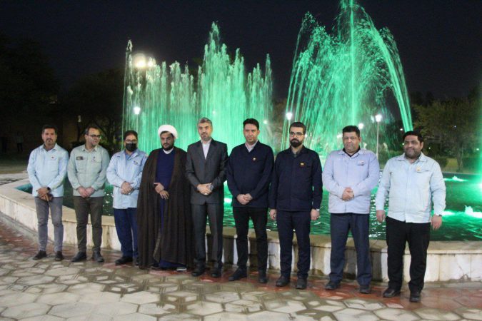 پروژه احداث بوستان کارگر شرکت فولاد خوزستان افتتاح شد