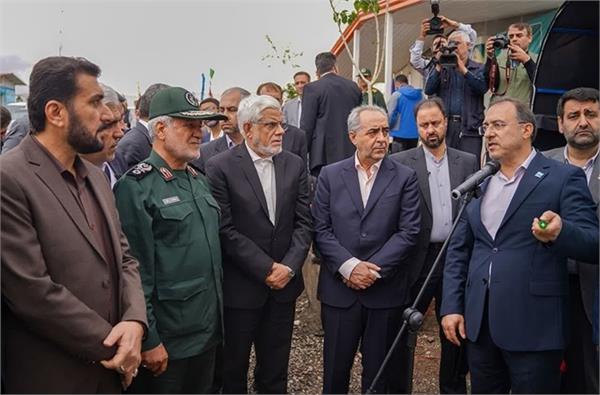 بازدید معاون اول رئیس‌جمهور و فرمانده قرارگاه سازندگی خاتم‌الانبیاء (ص) از پروژه ملی انتقال آب ارس به تبریز؛ گامی راهبردی برای تأمین آب و احیای دریاچه ارومیه