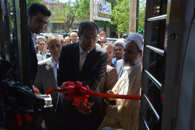شعبه جدید بانک سینا در شهر جلفا افتتاح شد