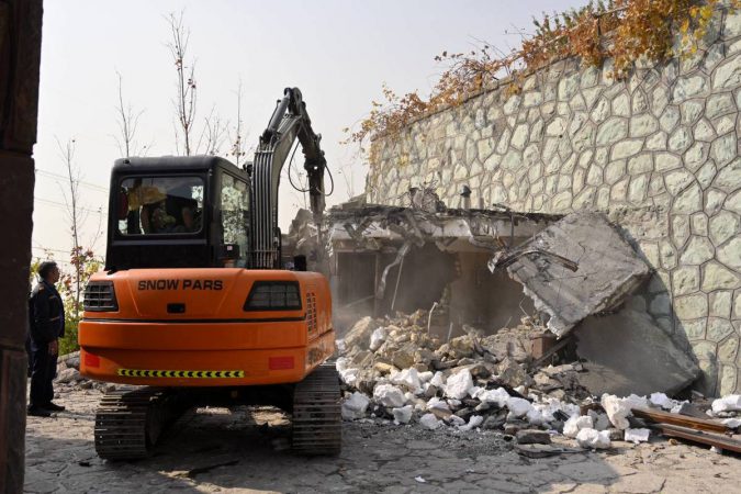 تخریب ۴۵ مورد ساخت و ساز غیر مجاز در دو سال اخیر