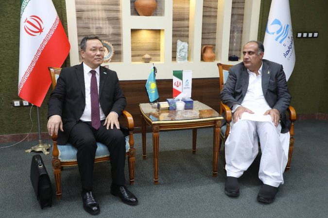 سفیر کشور قزاقستان میهمان مدیرعامل سازمان منطقه آزاد چابهار، دیدار اونتالاپ اونالبایف سفیر جمهوری قزاقستان از منطقه آزاد چابهار