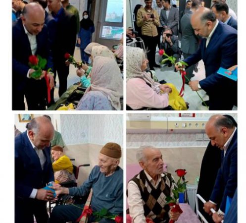 بازدید مدیرعامل بیمه دی از تنها مرکز نگهداری والدین شهدای کشور در مشهد