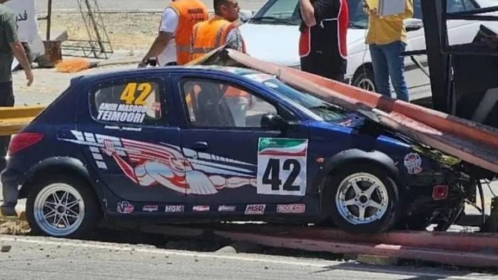 پلیس راهور تهران بزرگ: حادثه پیست اتومبیلرانی ورزشگاه آزادی را پیگیری می‌کنیم