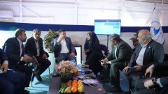 بازدید نمایندگان مجلس از غرفه شرکت پالایش نفت بندرعباس در نمایشگاه بین‌المللی نفت، گاز و پتروشیمی