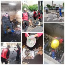 اقدامات ویژه مسیلها و قنوات منطقه۹