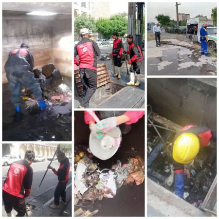 اقدامات ویژه مسیلها و قنوات منطقه۹