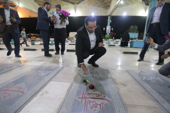 تجدید میثاق مدیرعامل جدید فولاد آلیاژی ایران با آرمان‌های شهدا