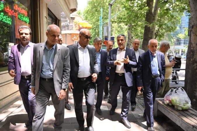 بهسازی خیابان ولیعصر (عج ) در دستورکار مدیریت شهری قرار گرفت